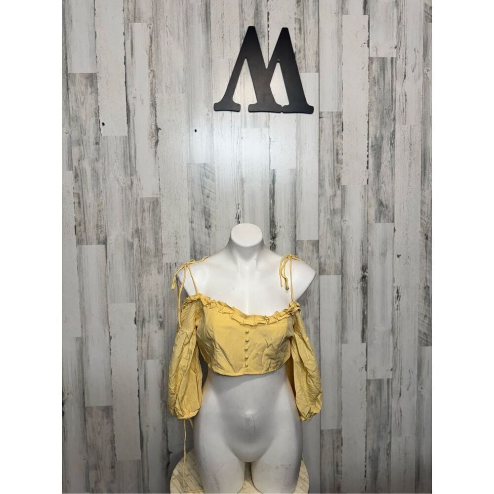 HYFVE yellow crop top